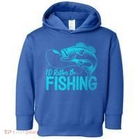 I'd Rather Be Fishing For Fisher Gift Toddler Hoodie thumb 0