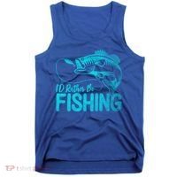 I'd Rather Be Fishing For Fisher Gift Tank Top thumb 0