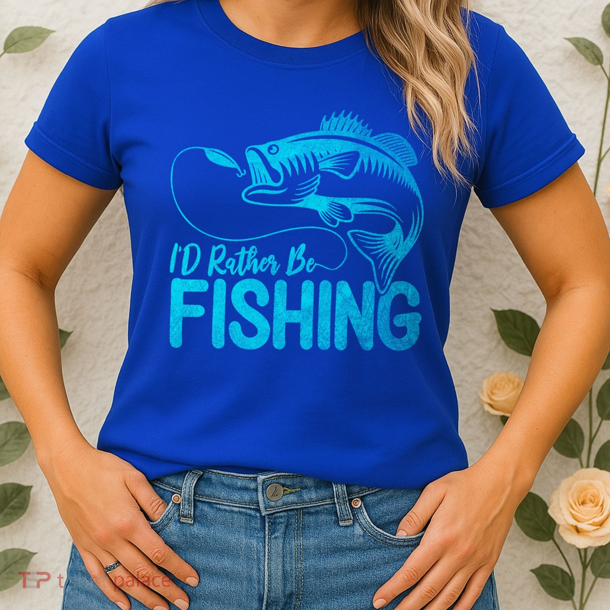 I'd Rather Be Fishing For Fisher Gift Women's T-Shirt