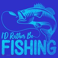 I'd Rather Be Fishing For Fisher Gift Kids Sweatshirt thumb 2