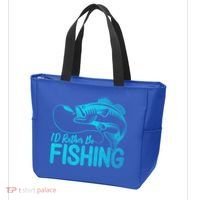 I'd Rather Be Fishing For Fisher Gift Tote Bag thumb 3