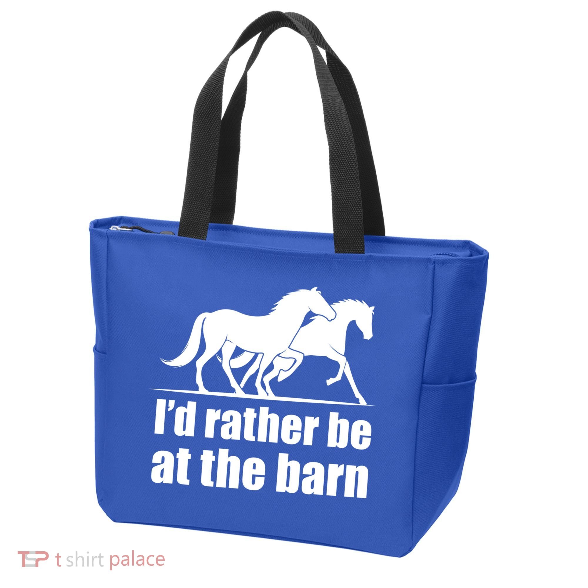 I'd Rather Be At The Barn Horse Gift And Great Gift Tote Bag