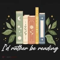 I'd Rather Be Reading Nature Book Lovers For Readers  Button thumb 1