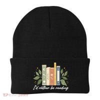 I'd Rather Be Reading Nature Book Lovers For Readers  Beanie thumb 0