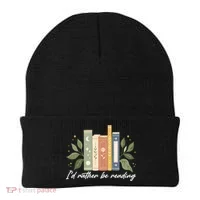 I'd Rather Be Reading Nature Book Lovers For Readers  Beanie thumb 0