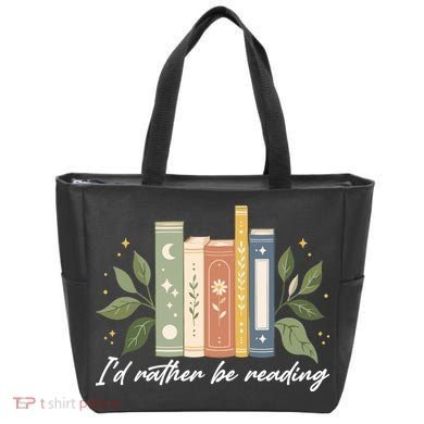 I'd Rather Be Reading Nature Book Lovers For Readers  Tote Bag