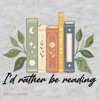 I'd Rather Be Reading Nature Book Lovers For Readers  Hoodie thumb 2