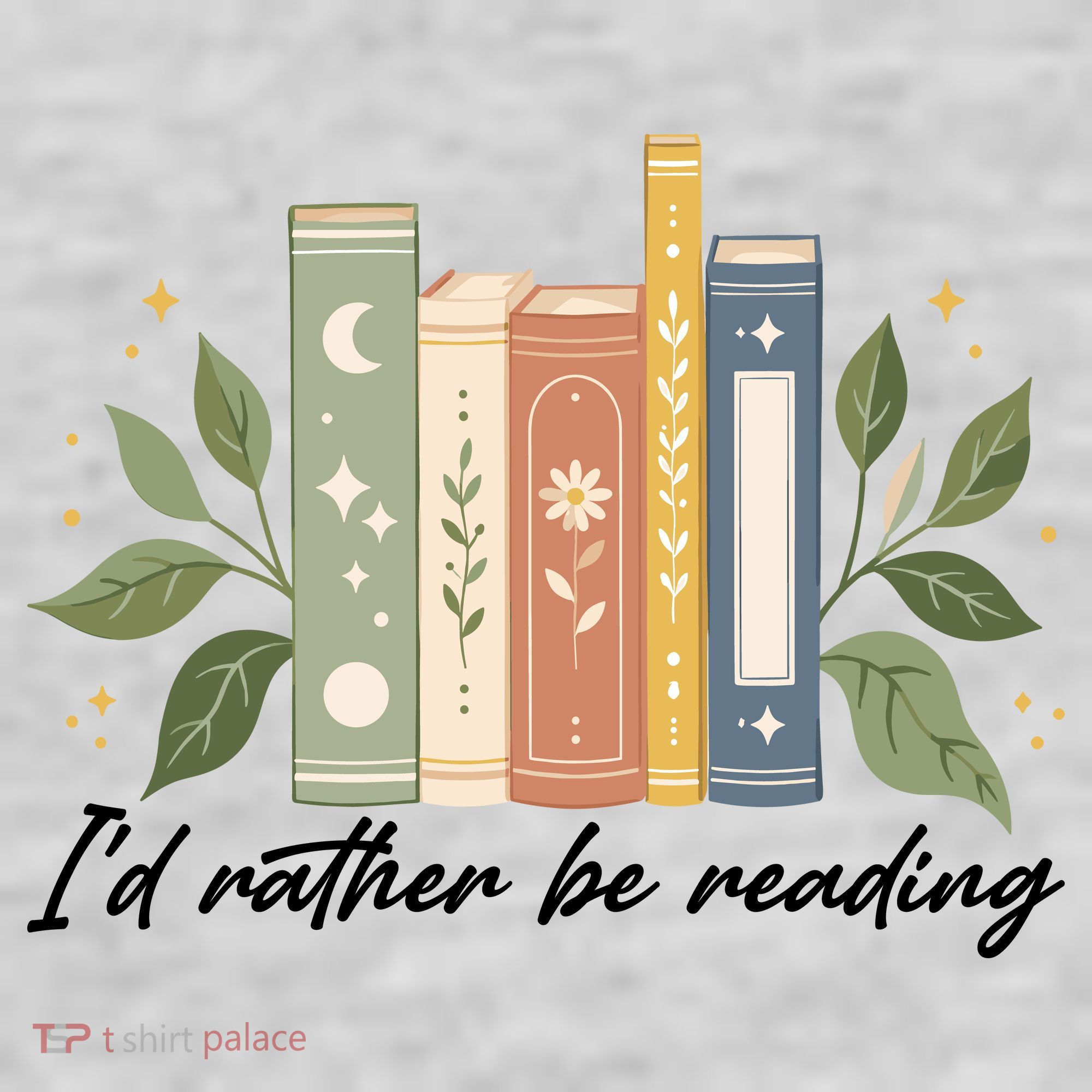I'd Rather Be Reading Nature Book Lovers For Readers  Hoodie