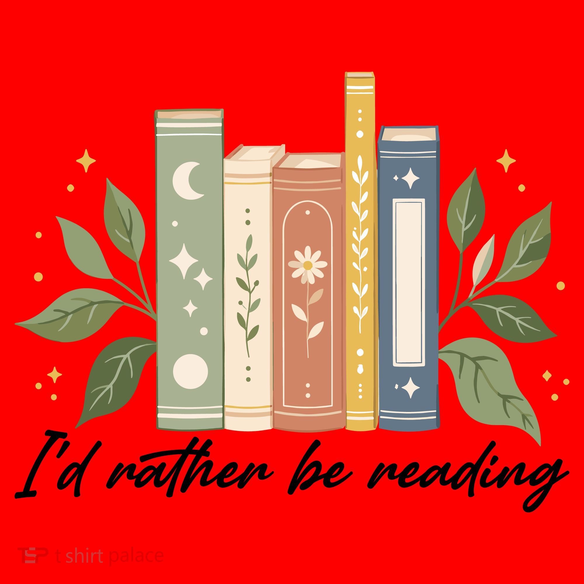 I'd Rather Be Reading Nature Book Lovers For Readers  Santa Hat