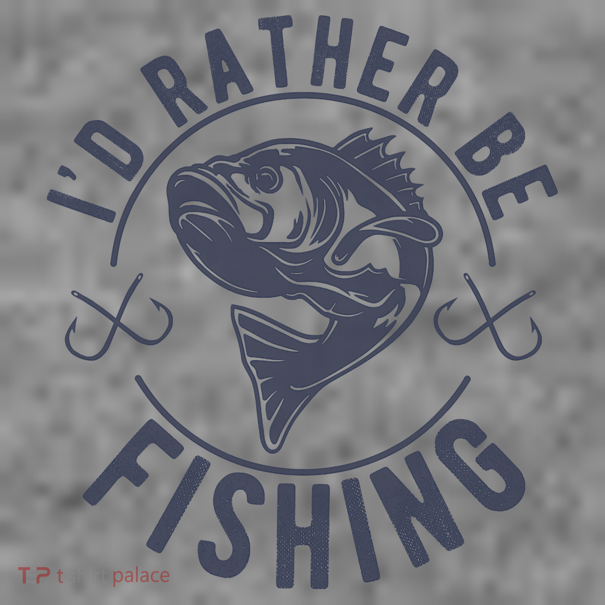 I’d Rather Be Fishing Funny Fishing Toddler Hoodie