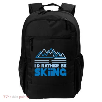 I'd Rather Be Skiing Backpack