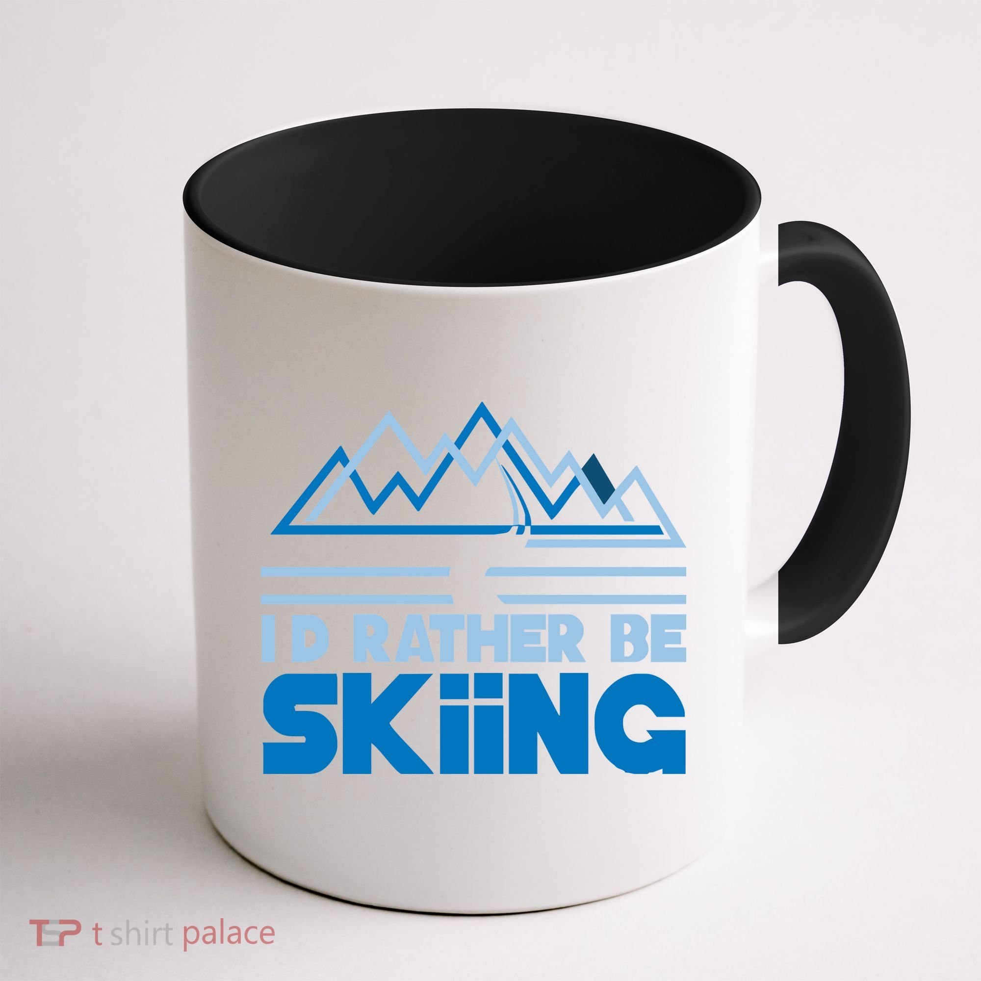 I'd Rather Be Skiing Coffee Mug