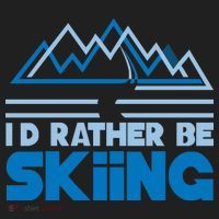 I'd Rather Be Skiing Tumbler thumb 3