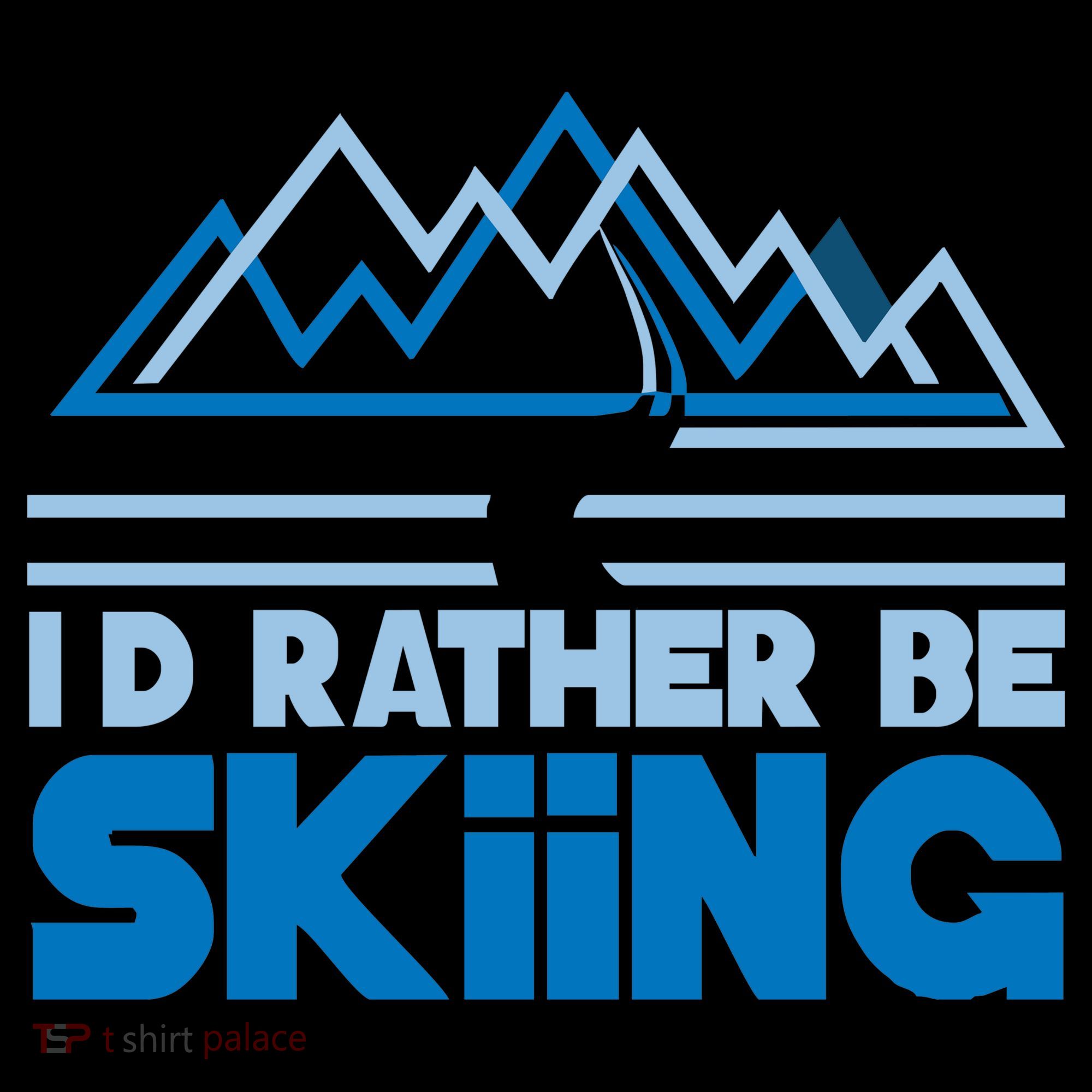 I'd Rather Be Skiing Ornament