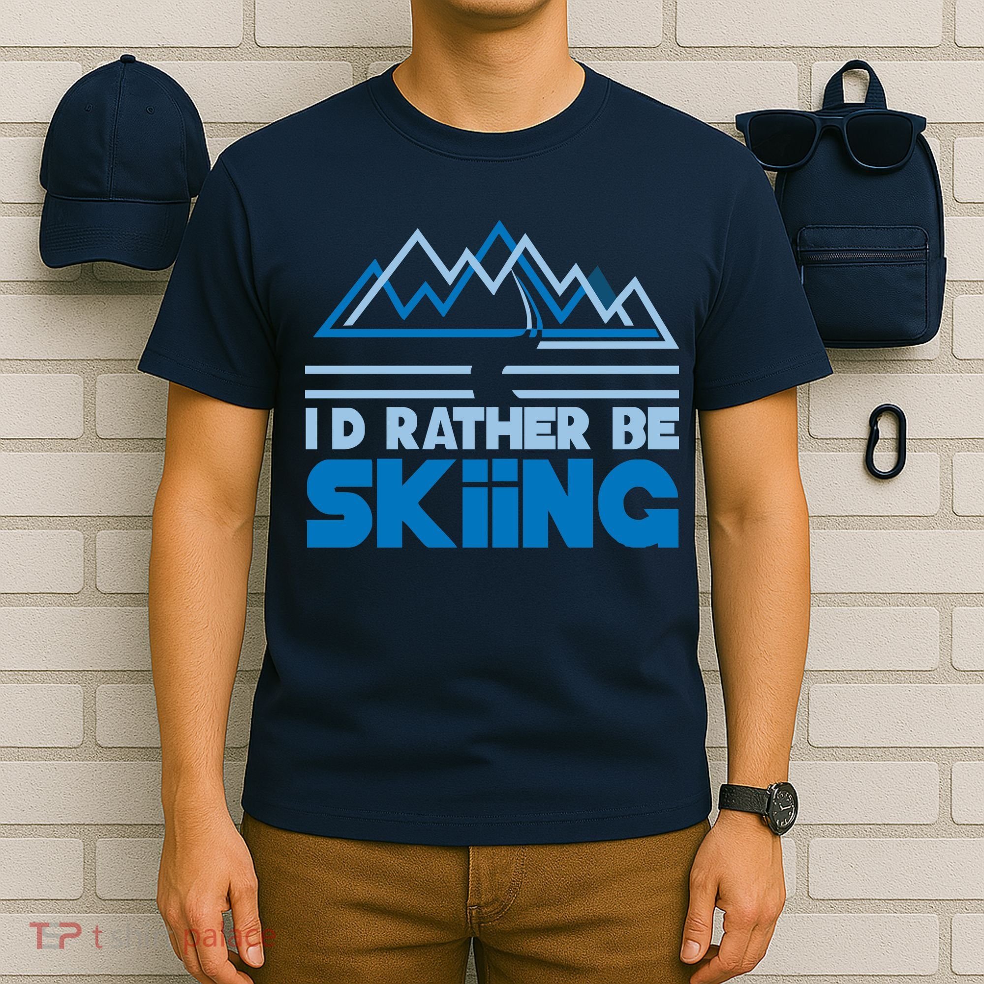 I'd Rather Be Skiing T-Shirt