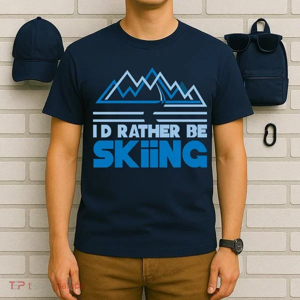 I'd Rather Be Skiing T-Shirt