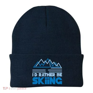 I'd Rather Be Skiing Beanie