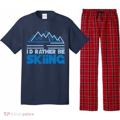 I'd Rather Be Skiing Pajama Set