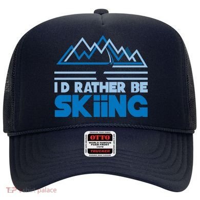 I'd Rather Be Skiing Hat