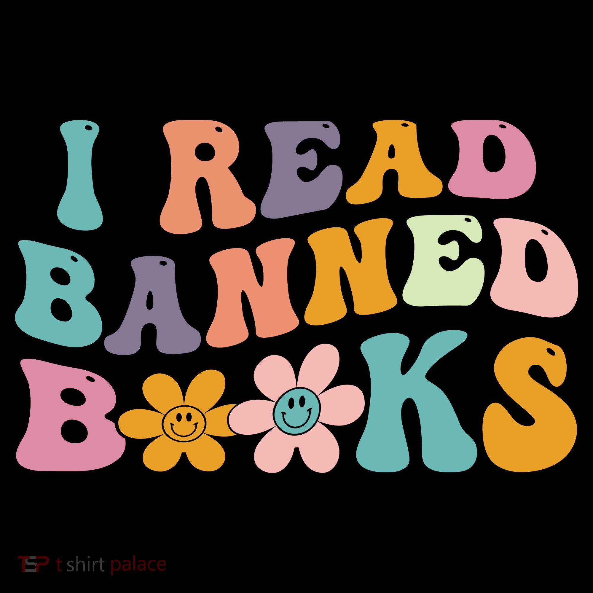 I Read Banned Books Retro Wavy Women's Hoodie
