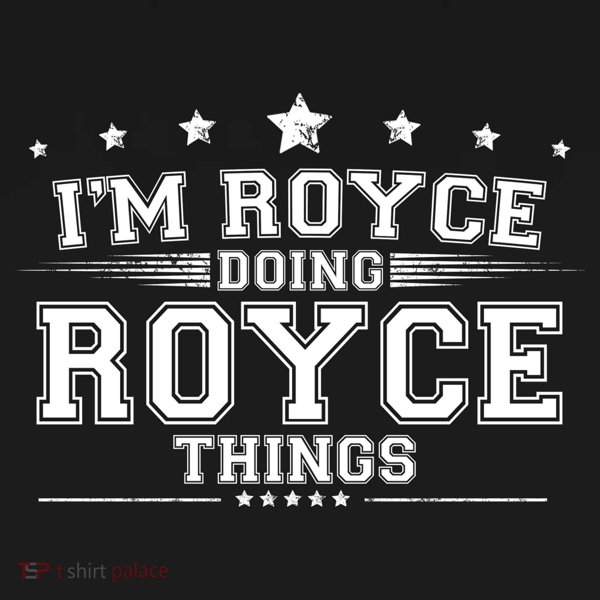 Im Royce Doing Royce Things Toddler Hoodie