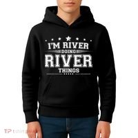 Im River Doing River Things Kids Hoodie thumb 4