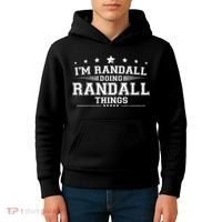 Im Randall Doing Randall Things Kids Hoodie thumb 4