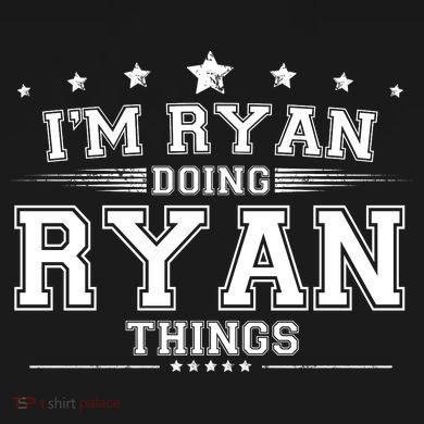 Im Ryan Doing Ryan Things Tie-Dye T-Shirt