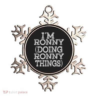 I'm Ronny Doing Ronny Things Family Reunion First Name Great Gift Ornament