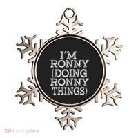 I'm Ronny Doing Ronny Things Family Reunion First Name Great Gift Ornament thumb 0