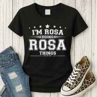 Im Rosa Doing Rosa Things Women's T-Shirt thumb 3