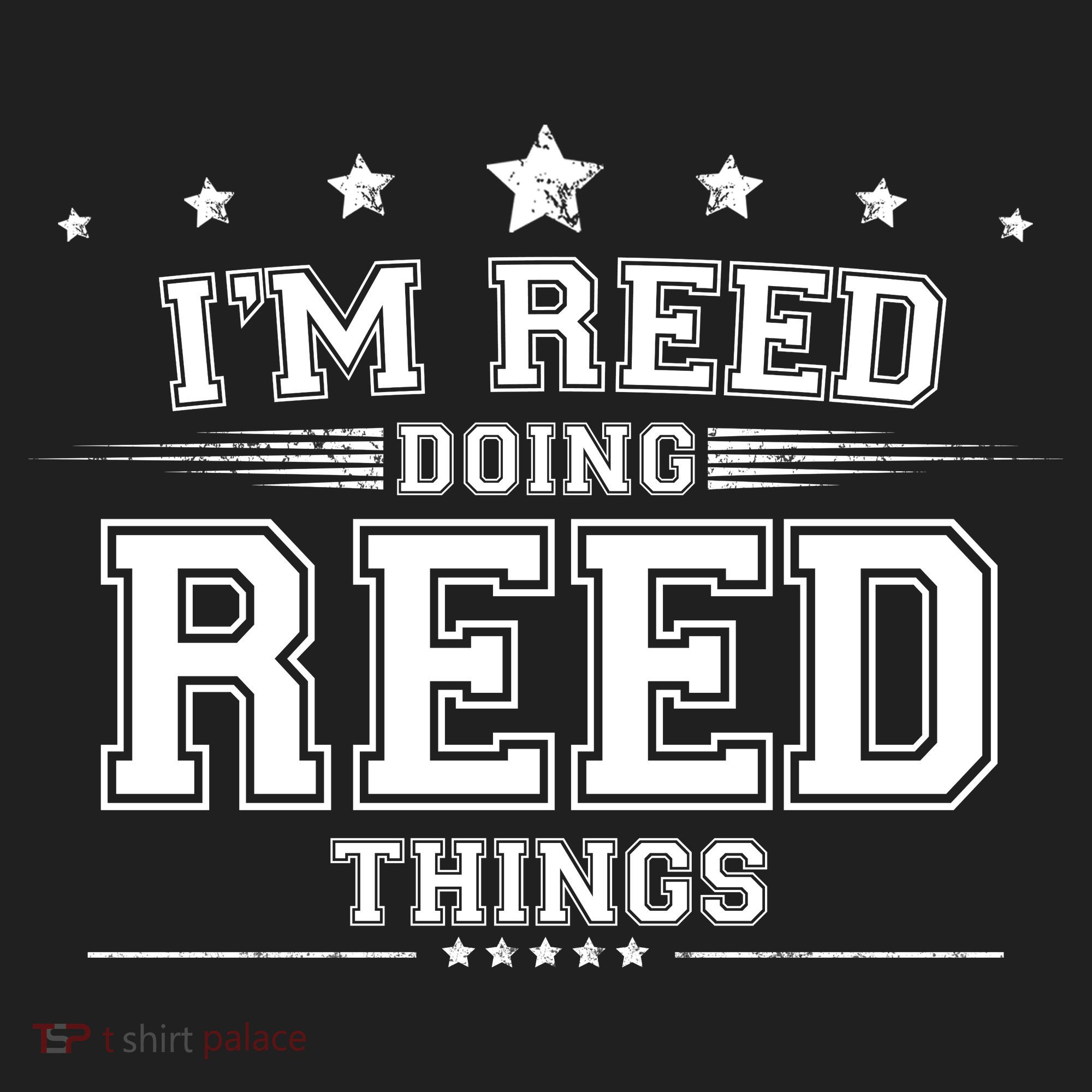 Im Reed Doing Reed Things 7 Panel Mesh Trucker Snapback Hat