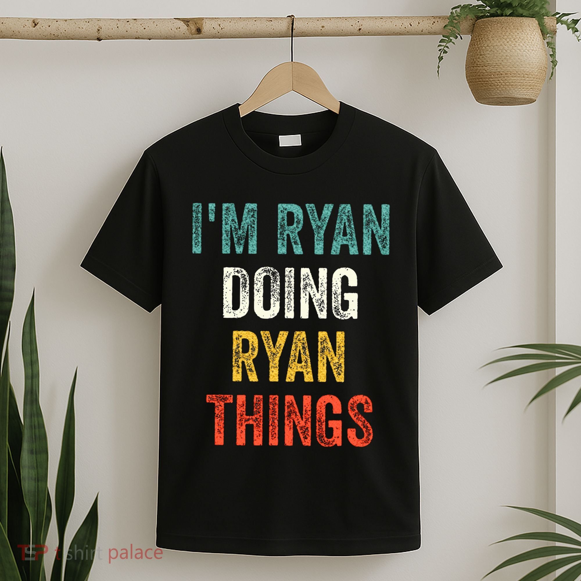 I'm Ryan Doing Ryan Things Funny Vintage First Name T-Shirt
