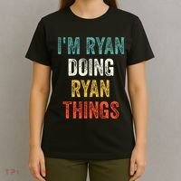 I'm Ryan Doing Ryan Things Funny Vintage First Name T-Shirt thumb 4