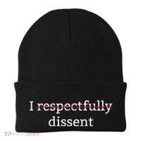 I Respectfully Dissent Beanie thumb 0