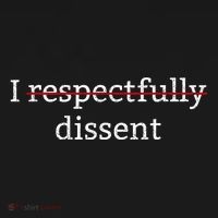 I Respectfully Dissent Polo thumb 3