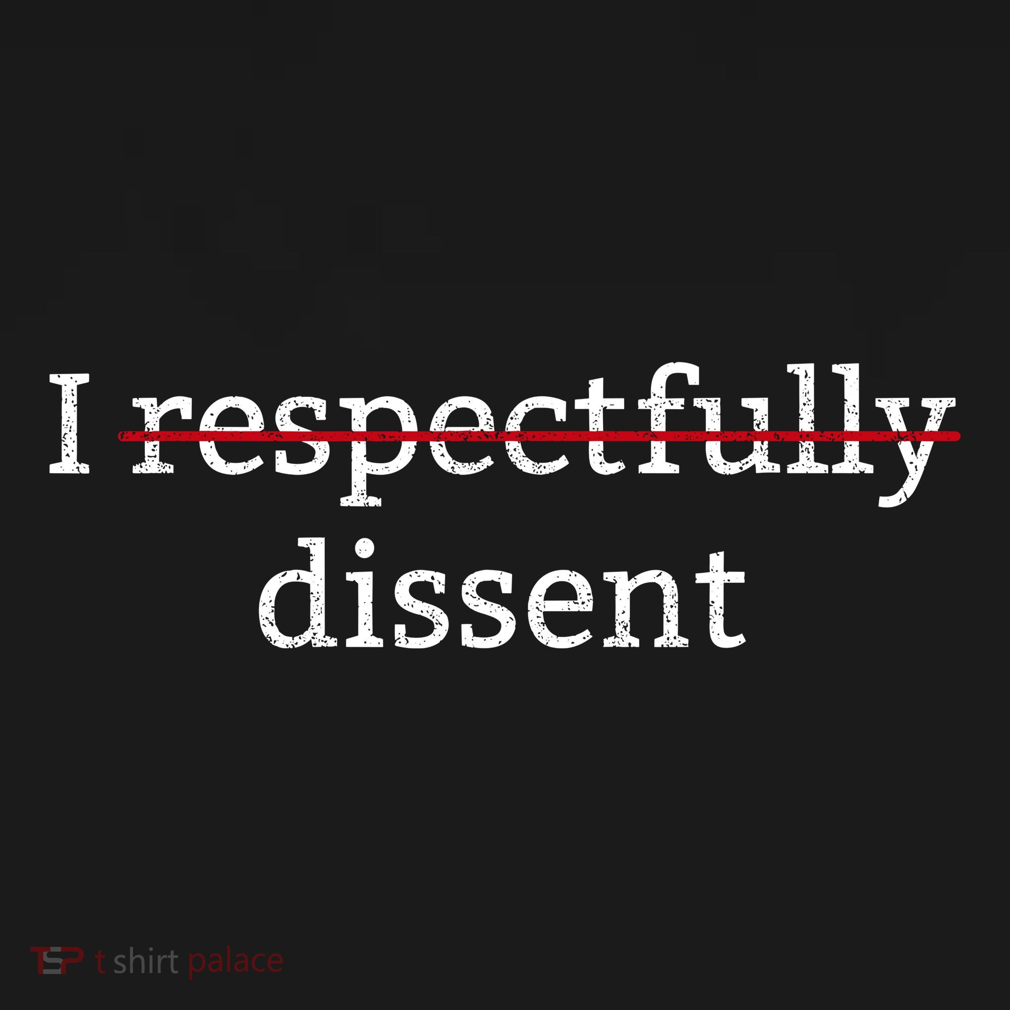 I Respectfully Dissent Polo