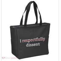 I Respectfully Dissent Tote Bag thumb 2