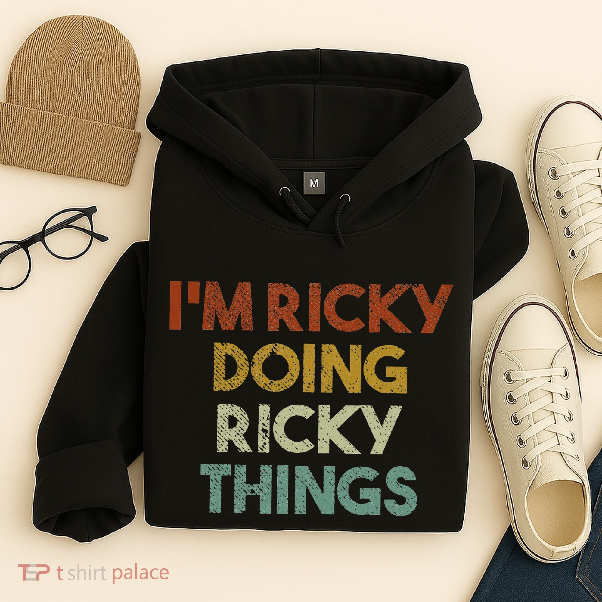 I'm Ricky Doing Ricky Things Funny First Name Ricky Hoodie