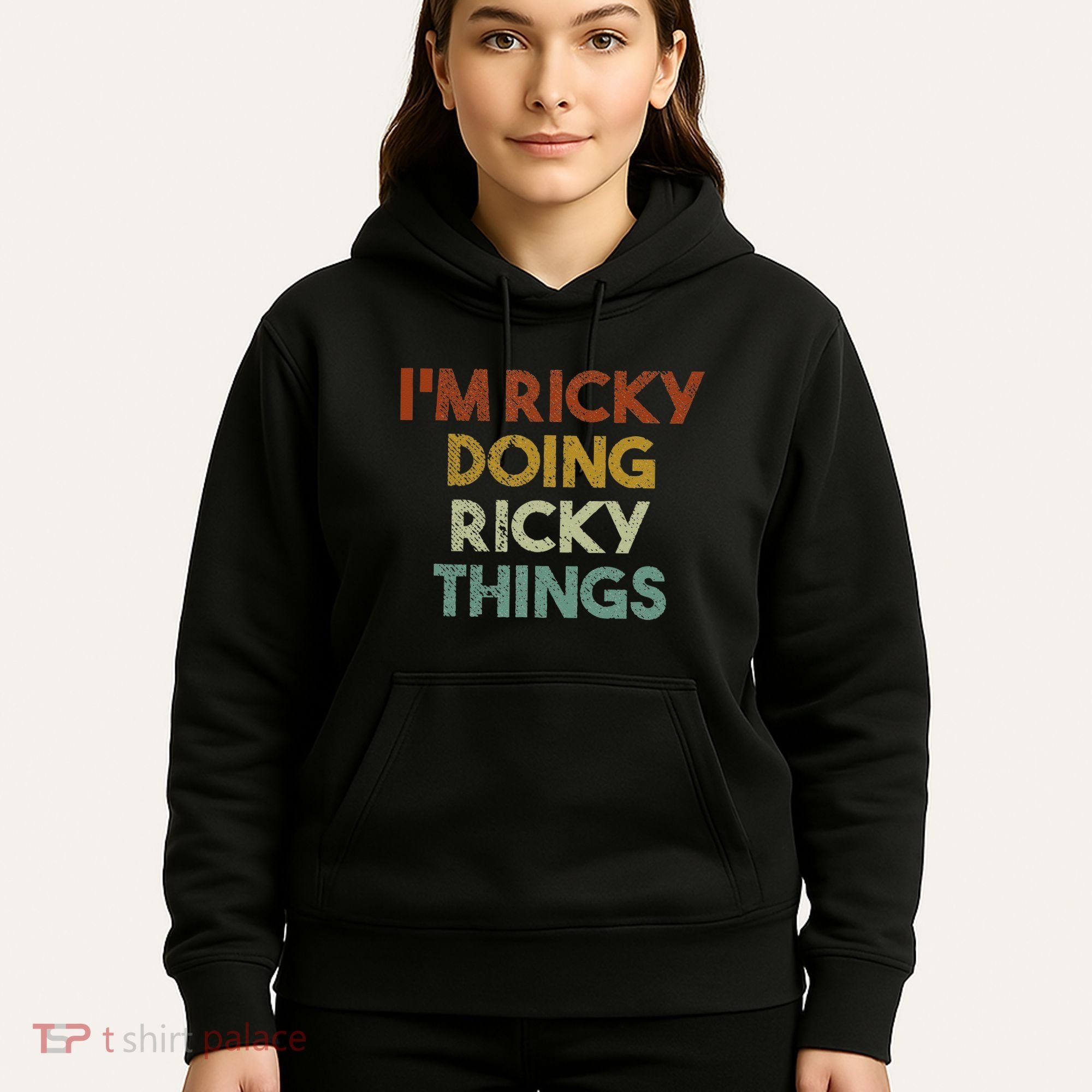 I'm Ricky Doing Ricky Things Funny First Name Ricky Hoodie