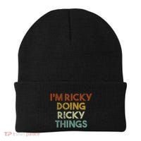 I'm Ricky Doing Ricky Things Funny First Name Ricky Beanie thumb 0