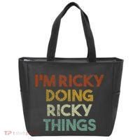 I'm Ricky Doing Ricky Things Funny First Name Ricky Tote Bag thumb 0