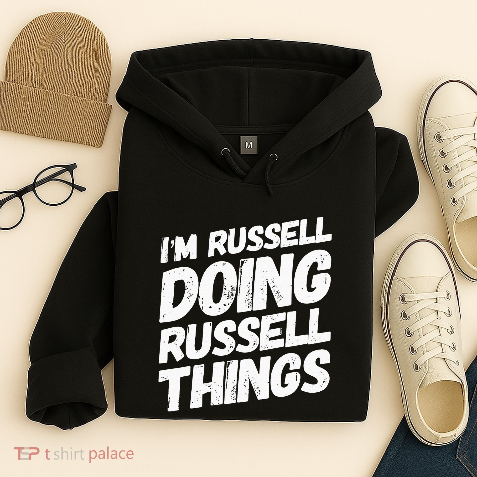 I'M RUSSELL DOING RUSSELL THINGS Personalized Name Gifts Hoodie
