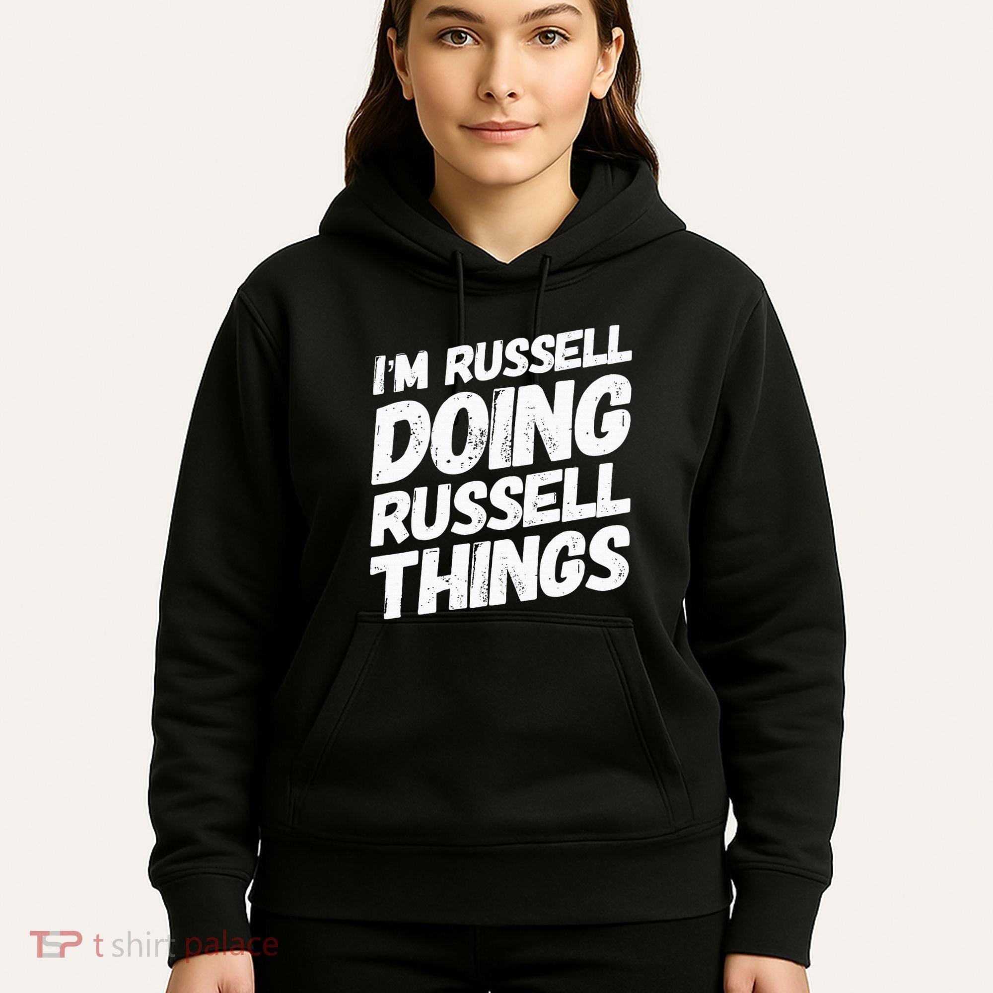 I'M RUSSELL DOING RUSSELL THINGS Personalized Name Gifts Hoodie
