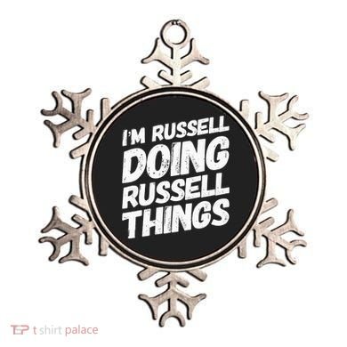 I'M RUSSELL DOING RUSSELL THINGS Personalized Name Gifts Ornament