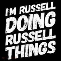 I'M RUSSELL DOING RUSSELL THINGS Personalized Name Gifts Toddler T-Shirt thumb 4