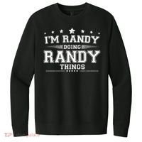 Im Randy Doing Randy Things V.I.T. Fleece Crew Sweatshirt thumb 0