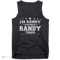 Im Randy Doing Randy Things Tank Top thumb 0