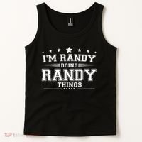 Im Randy Doing Randy Things Tank Top thumb 2