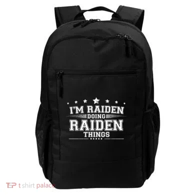 Im Raiden Doing Raiden Things Backpack
